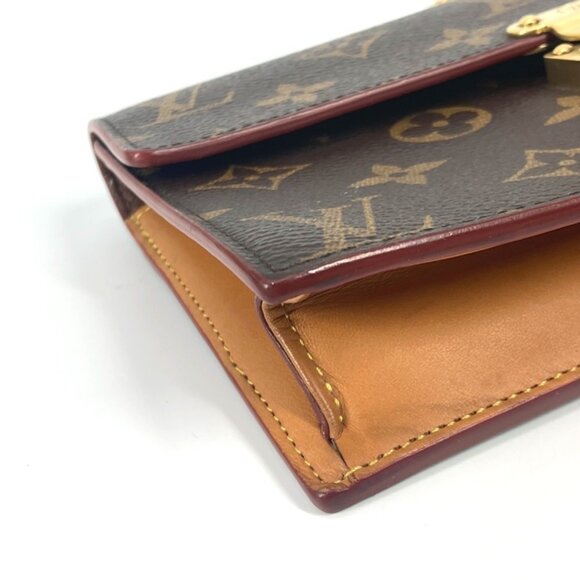 LOUIS VUITTON Brown Monogram Canvas Pouch - Picture 7 of 16